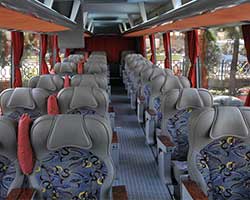 امن ترین و بهترین صندلی برای نشستن در اتوبوس