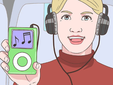 گوش دادن به موزیک در سفر