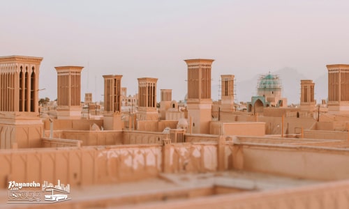 در میان جاهای دیدنی یزد، آبانبار شش بادگیر نمونهای از نبوغ مهندسی کویری