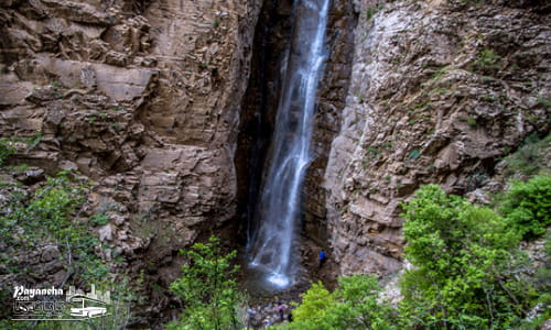 از دیگر جاهای دیدنی خلخال آبشار نوده با نمای زیبا