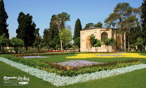 باغ جهانما در شیراز، مکانی دلنشین برای گردشگران و عاشقان طبیعت