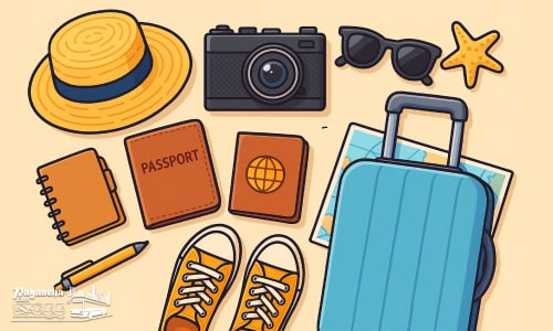 لیست وسایل مورد نیاز سفر