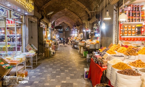 قدم زدن در میان بازار اردبیل