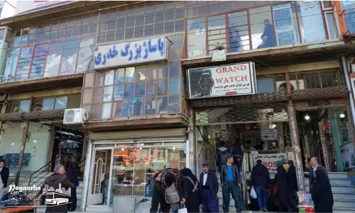 پاساژ خدری در بازار بانه کجاست