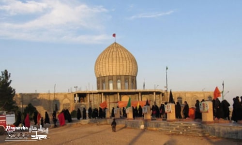 امام زاده ساره مریم در بین جاهای مذهبی نجف آباد با فضای معنوی