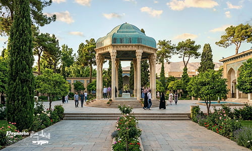 حافظیه شیراز مقصد سفر از یزد