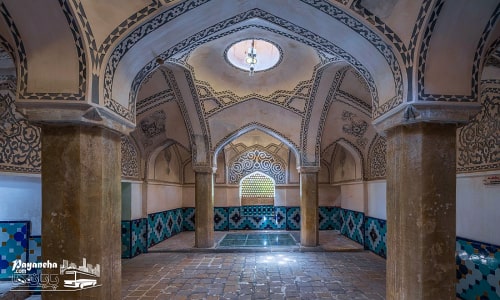 حمام تاریخی فین؛ یکی از معروفترین مکان های دیدنی کاشان با معماری سنتی