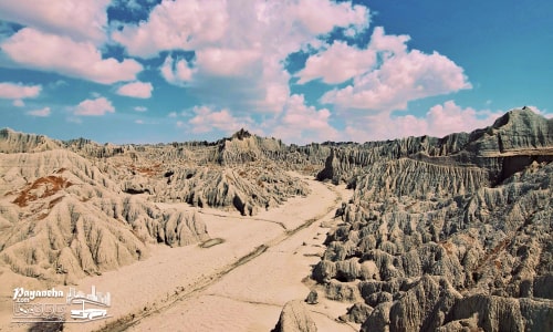 مناظر متفاوت کوه های مریخی چابهار در دسته جاذبه های گردشگری