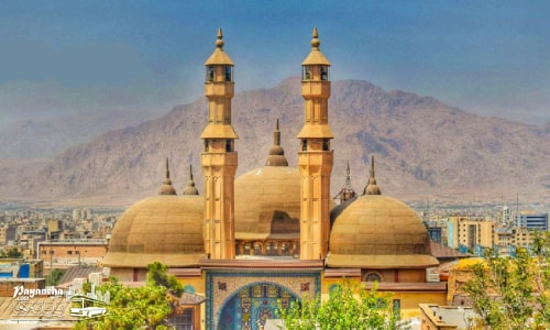 زبارت در مسجد شافعی در بین جاهای دیدنی کرمانشاه