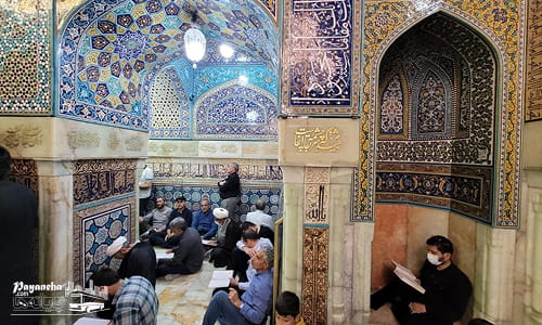 مسجد بالاسر در جوار مضجع شریف حرم امام رضا
