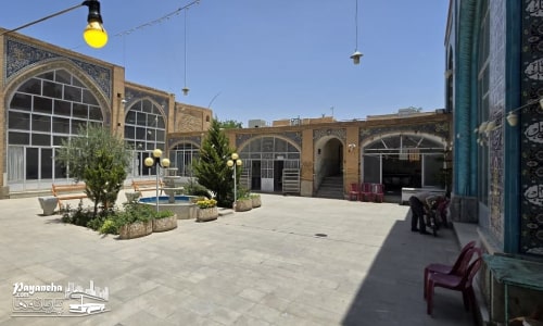 مسجد تاریخی نصیر در میان جاهای دیدنی نجف آباد