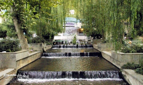 پارک جنگلی سرچشمه در مجموعه جاهای دیدنی خوانسار با چشمه زلال و فضای سبز