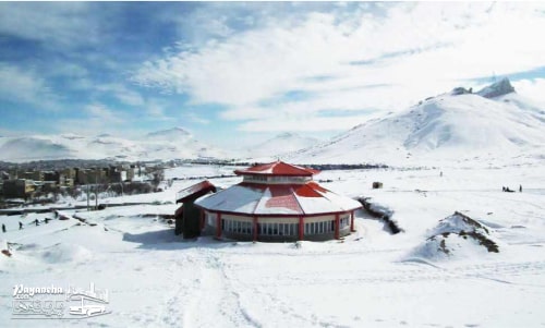 تفریح در پیست اسکی از دیگر جاهای دیدنی سنندج