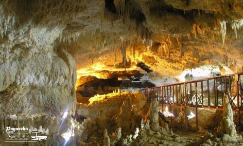 غار کتلهخور در زنجان، از زیباترین جاهای دیدنی زنجان با تالارهای آهکی