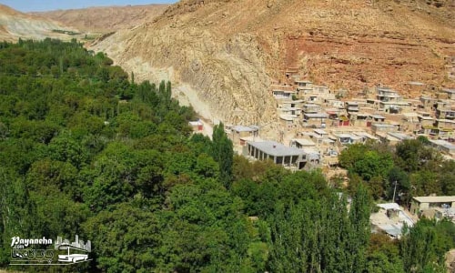 منظره‌ای از روستای گلیان، یکی از جاهای دیدنی کامیاران