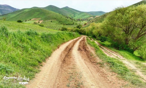 منظره زیبای روستای ترجان در میان جاهای دیدنی سقز