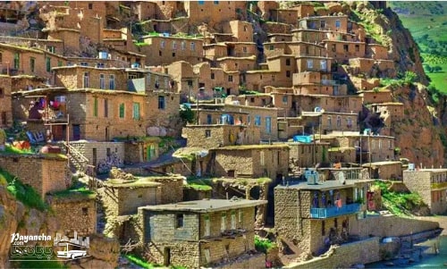 روستا پالنگان دهکده ای زیبا در میان جاهای دیدنی سنندج