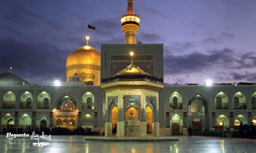 تصویری از سقاخانه اسماعیل طلا حرم امام رضا