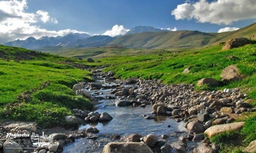 نمای شهر سرعین، مقصد آب‌درمانی در جاهای دیدنی اردبیل