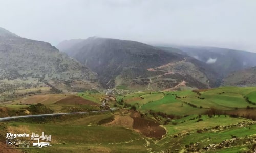 تپه تیانه از جاذبه های دیدنی کامیاران