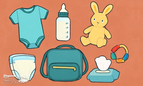 وسایل مورد نیاز سفر برای نوزاد